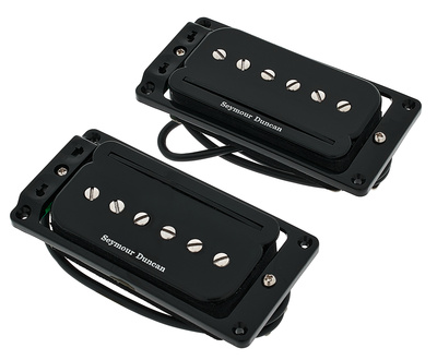 Seymour Duncan SHPR-1S P-Rail Set Flat BK humbuckerių garso nuėmėjų komplektas