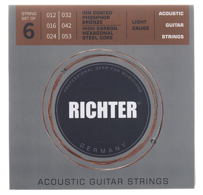 Richter Strings 12-53 Acoustic PH akustinės gitaros stygos