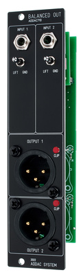 ADDAC 710 Balanced Outputs sąsajos modulis