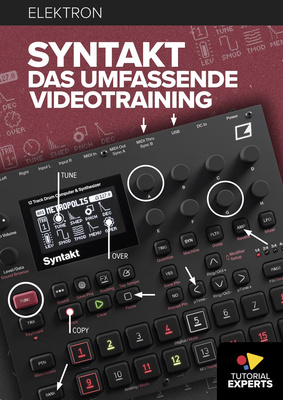 Tutorial Experts Elektron Syntakt mokomasis vaizdo įrašas