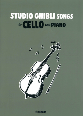 Yamaha Studio Ghibli Songs Cello 1 dainų natos violončelei