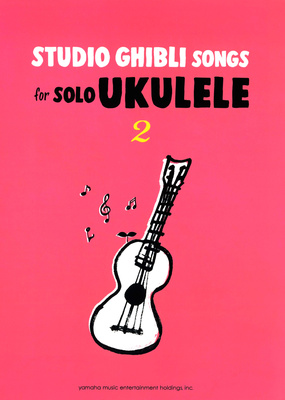 Yamaha Studio Ghibli Songs Ukulele 2 ukulelės natų knyga