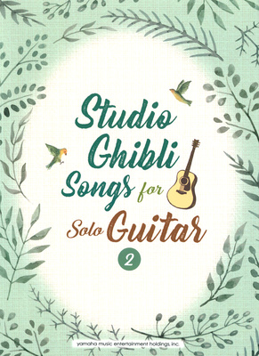 Yamaha Music Entertainment Studio Ghibli Songs Guitar 2 akustinės gitaros dainų knyga