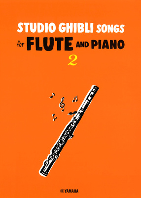 Yamaha Music Entertainment Studio Ghibli Songs Flute 2 dainų rinkinys fleitai