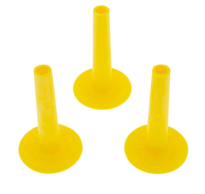 No Nuts Cymbal Sleeves 3 Yellow lėkščių apsaugos