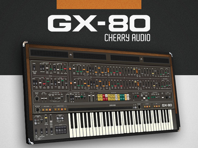 Cherry Audio GX-80 sintetatorius