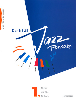 Deutscher Verlag für Musik Der Neue Jazz Parnass 1 pažengusiųjų fortepijono literatūra
