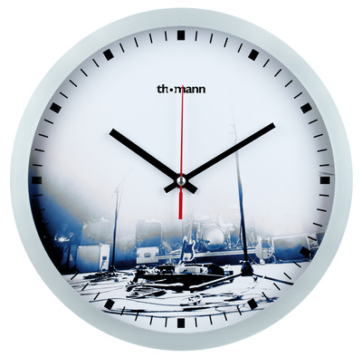 Thomann Wall Clock Light & Sound sieninis laikrodis