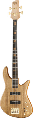 Fodera Emperor Std 4 Black Limba LTD keturstygė bosinė gitara