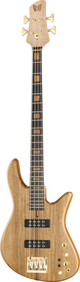 Fodera Emperor Std 4 Black Limba LTD keturstygis bosas