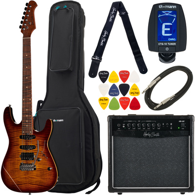 Harley Benton Fusion-III HSS Roasted elektrinės gitaros komplektas