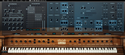 Xils Lab KaoX virtualus instrumentas