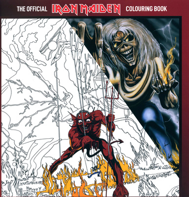 Rock n Roll Colouring Iron Maiden Colouring Book krāsojamā grāmata