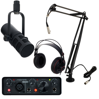 Swissonic Audio 1 Recording Bundle USB garso sąsaja