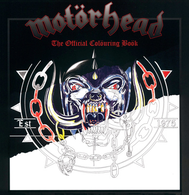 Rock n Roll Colouring Motörhead Colouring Book krāsojamā grāmata
