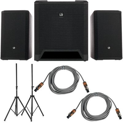 LD Systems Dave 12 G4X aktyvus garsiakalbių rinkinys  