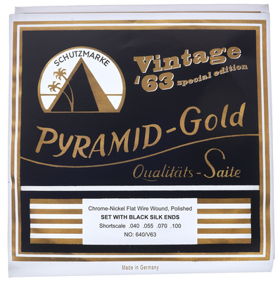 Pyramid Vintage 63 Flatwound elektrinės bosinės gitaros stygos