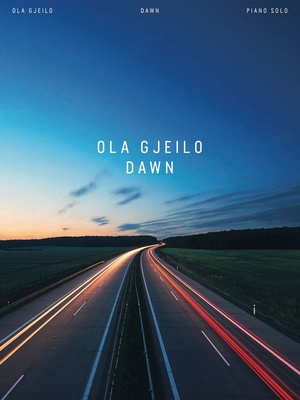 Chester Music Ola Gjeilo Dawn fortepijono dainų knyga