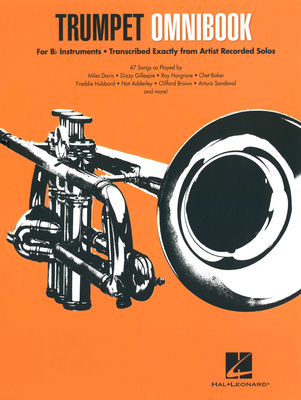 Hal Leonard Trumpet Omnibook natų knyga trimitui