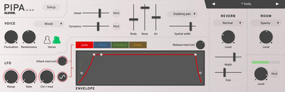 Klevgrand Pipa virtualus instrumentas