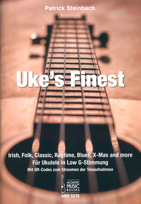 Acoustic Music Books Uke's Finest ukulelės natų knyga