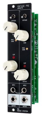 ADDAC 712 Vintage Preamp efektų ir iškraipymo modulis