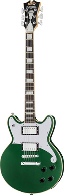 DAngelico Premier Brighton Sherwood GR dvigubos išpjovos elektrinė gitara