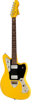 Valiant Guitars Jupiter Distressed Yellow elektrinė gitara