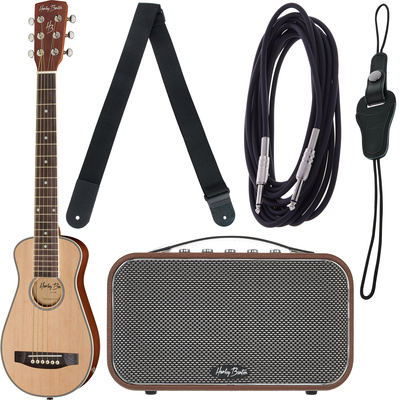 Harley Benton Traveler-E-Steel travel gitara  
