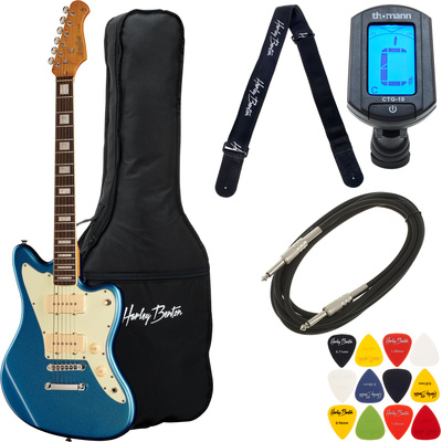 Harley Benton JA-60CC Lake Placid Blu elektrinė gitara  