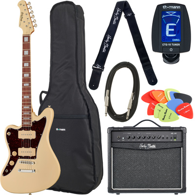 Harley Benton JA-60LH OW elektrinės gitaros komplektas