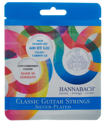Hannabach 600 G3C HT Carbon klasikinės gitaros stygos