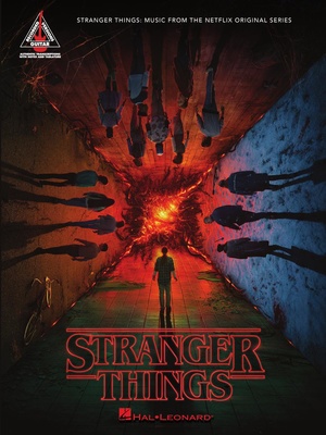 Hal Leonard Stranger Things nošu grāmata elektriskajai ģitārai
