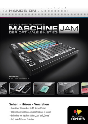 Tutorial Experts Hands On Maschine Jam studijos mokomasis vaizdo įrašas