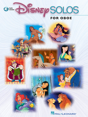 Hal Leonard Disney Songs For Oboe obojaus natų leidinys