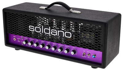 Soldano SLO 100 LTD Purple Panel Head lempinė gitarų stiprintuvo galva