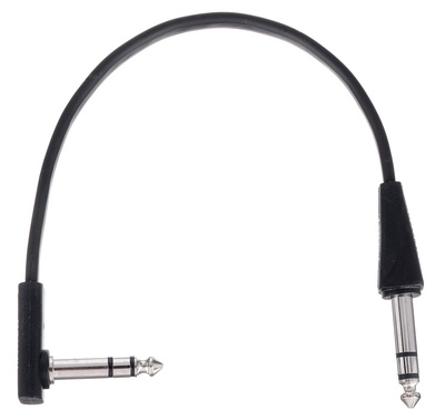 Rockboard Flat TRS Cable 20 cm efektinis laidas
