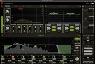 Harrison Audio Bass Flow garso efektų priedas  