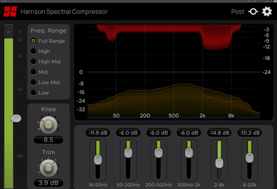 Harrison Audio MPC Spectral Compressor