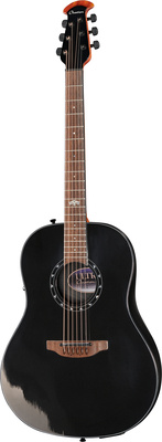 Ovation Ultra 1516PBM-G Pitch Black roundback akustinė gitara