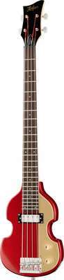 Höfner Shorty Violin Bass CT Red trumpos skalės bosinė gitara  