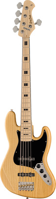Harley Benton JB-75-5MN NA Vintage Series 5-stygė j-bosinė gitara