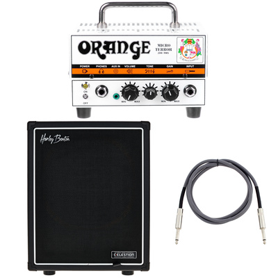 Orange Micro Terror Bundle hibridinio gitaros stiprintuvo galva