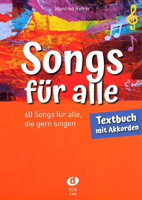 Edition Dux Songs für alle Akkorde natų knyga