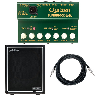 Quilter Superblock UK Bundle tranzistorinis gitarų stiprintuvas