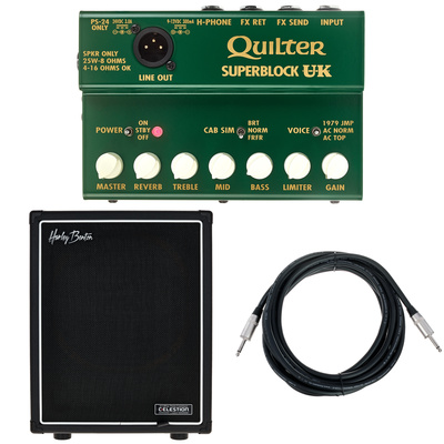 Quilter Superblock UK tranzistorinė gitarų stiprintuvo galva 