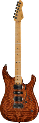 LSL XT4DX Curly Mango 5A elektrinė gitara  