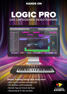 Tutorial Experts Logic Pro studijos mokomasis vaizdo įrašas 
