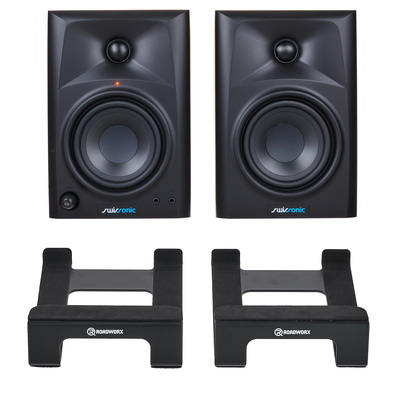 Swissonic A204BT Tilt Stand Bundle aktyvūs monitoriai