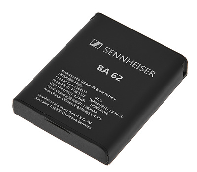 Sennheiser BA 62 maitinimo šaltinis ir baterija